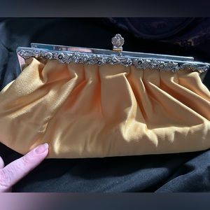 Last Chance Donating next week. Yellow prom/wedding clutch.